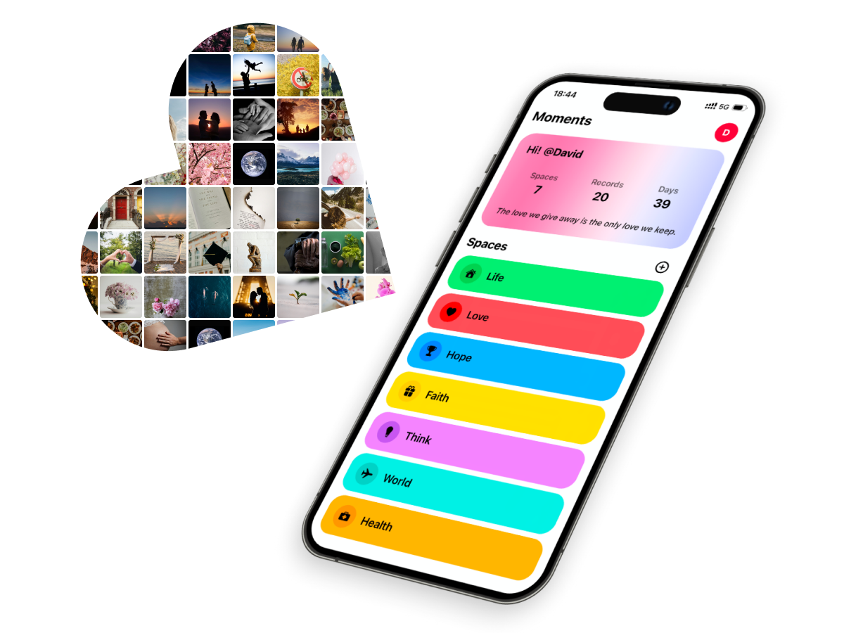 Moments — Life Journal App